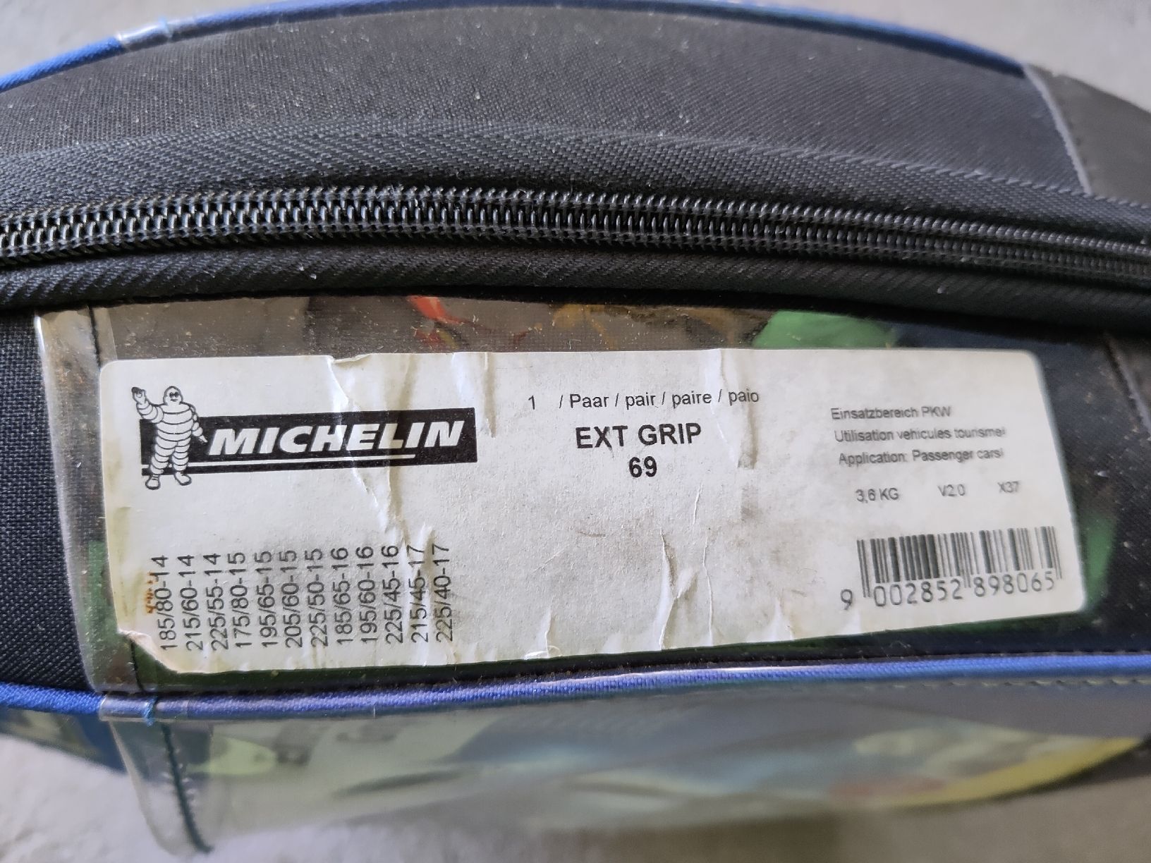 Catene da neve: Chaînes à neige Michelin 69 – Usato da Moghegno venduto da ZioFiasco 5