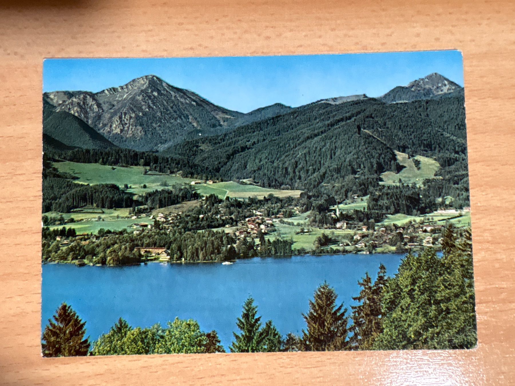 Cartes postales: Ansichtskarte Tegernsee Bad Wiessee – D'occasion à Ibach par lisch3