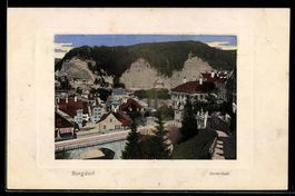 AK Burgdorf, Unterstadt aus der Vogelschau