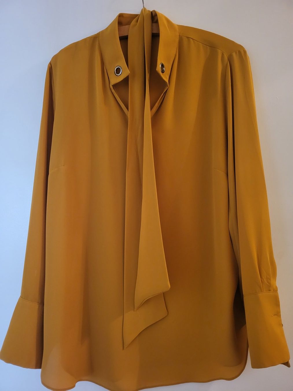 Blusen: Wunderschöne Bluse in Ockerfarbe – Neu (gemäss Beschreibung) aus Basel von sci_67ms 3