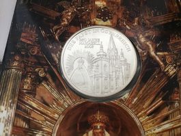 Österreich 2007,Besuch Papst Benedikt,Büchlein und Silbermed