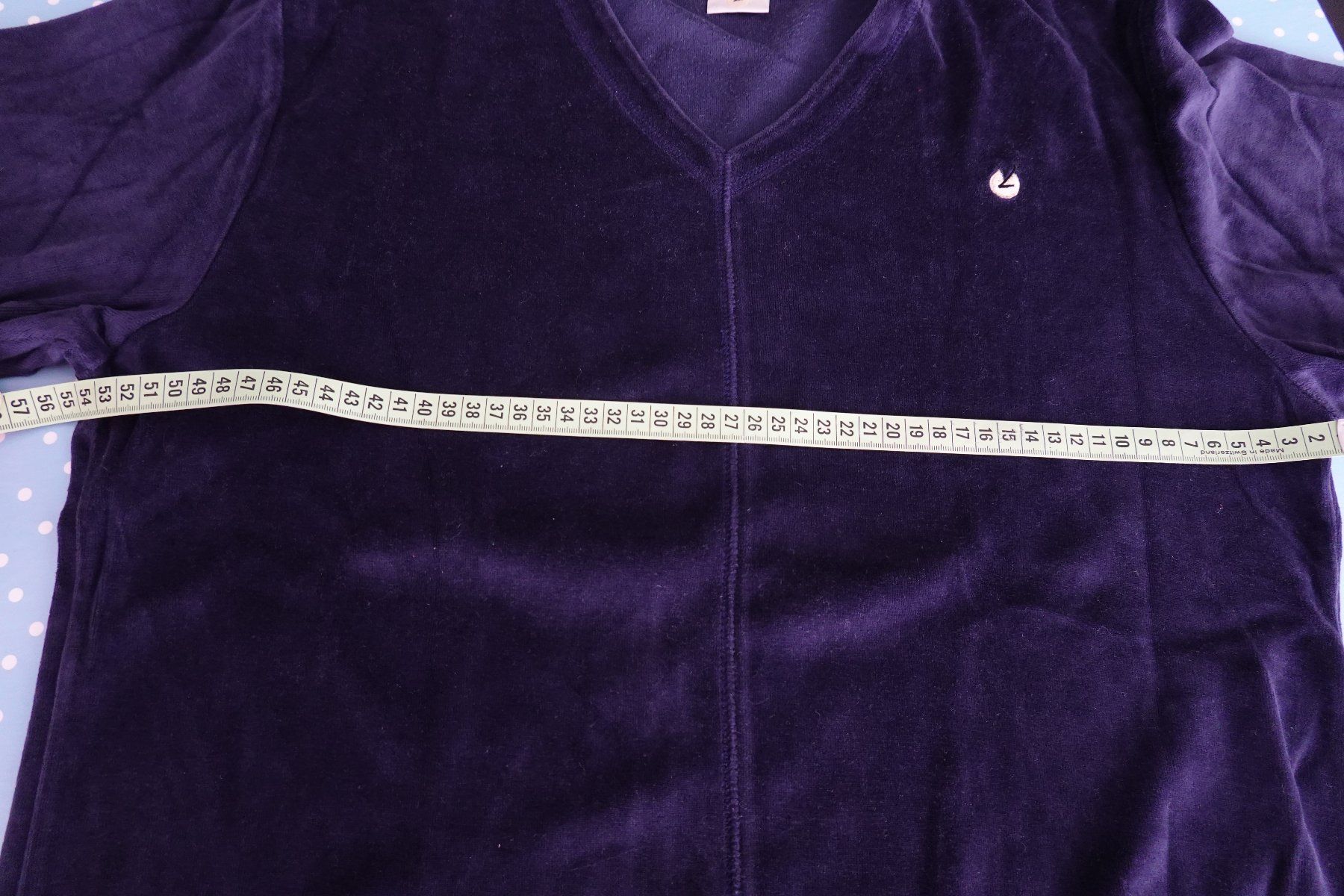 Beldona Maglioni & Felpe: edler Beldona Samt Pullover, Dunkelblau, Gr. M Nachtdress – Usato da Jona venduto da simongarden 5
