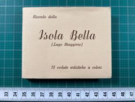 Vintage Souvenir Leporello, Isola Bella, Lago Maggiore