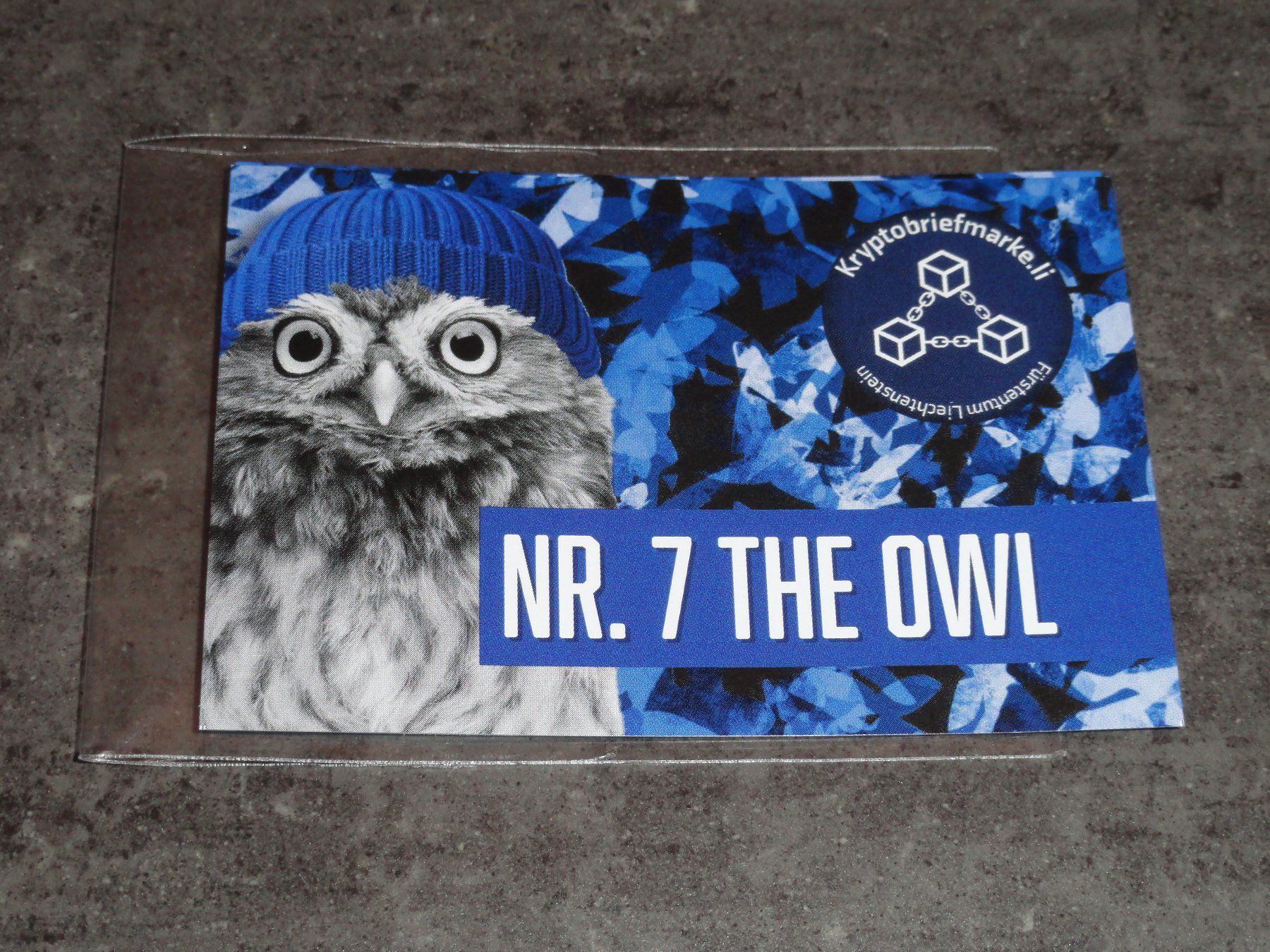 Alle Briefmarken: CRYPTO Stamp Nr 7 OWL EULE LiechtensteinischePost REGENBOGEN – Neu (gemäss Beschreibung) aus Dagmersellen von dribbeldrago10 3