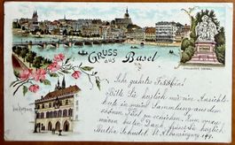 Gruss aus Basel - 1899