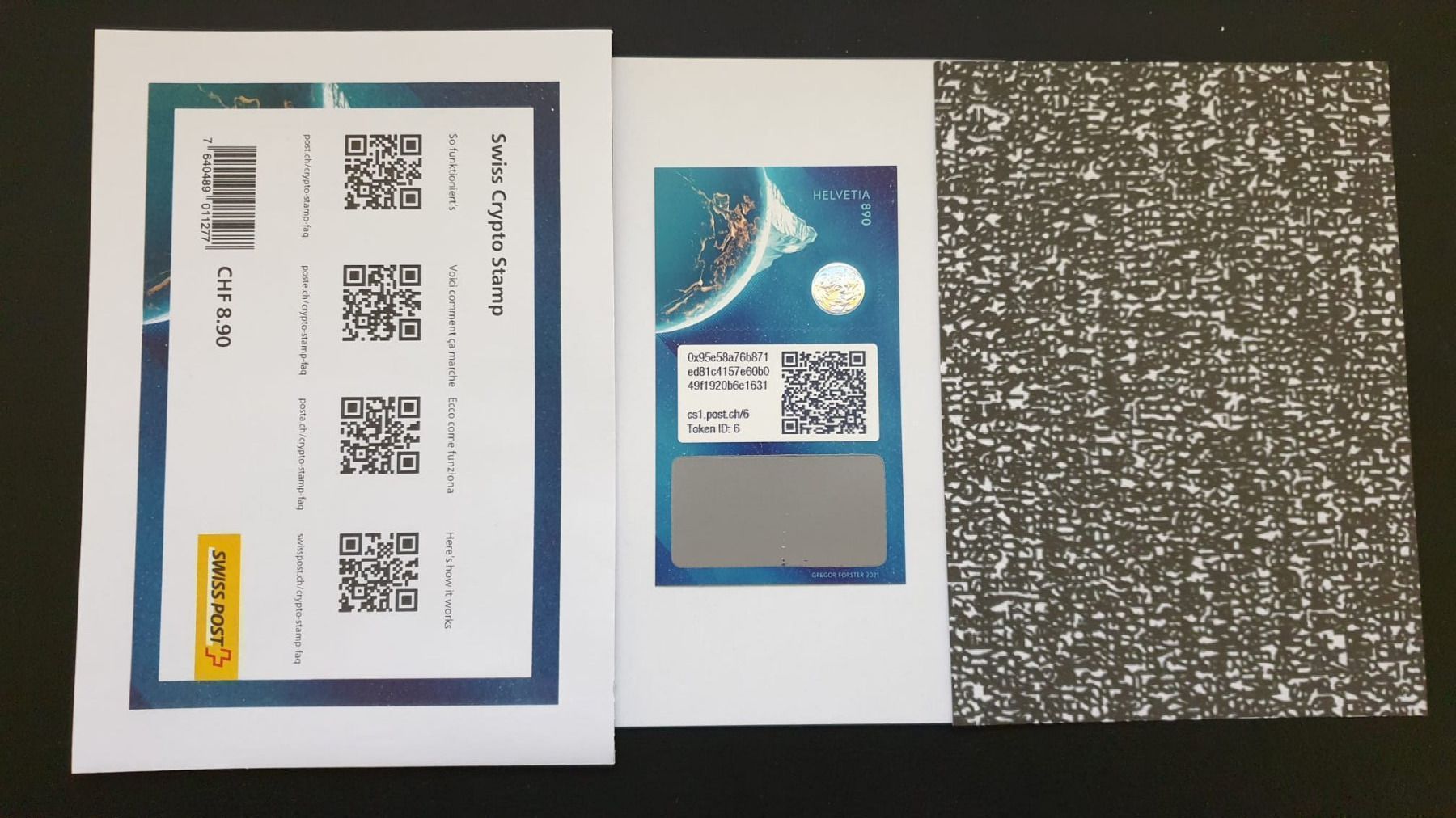 Swiss Crypto Stamp Dufourspitze ID 6 (Neu (gemäss Beschreibung)) in  Winterthur für CHF 169 – mit Lieferung auf Ricardo kaufen