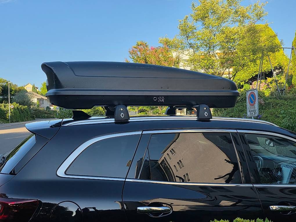 Box da tetto: Renault Koleos Dachbox inkl. Original Dachträger – Usato da Schmerikon venduto da barautoankauf 2