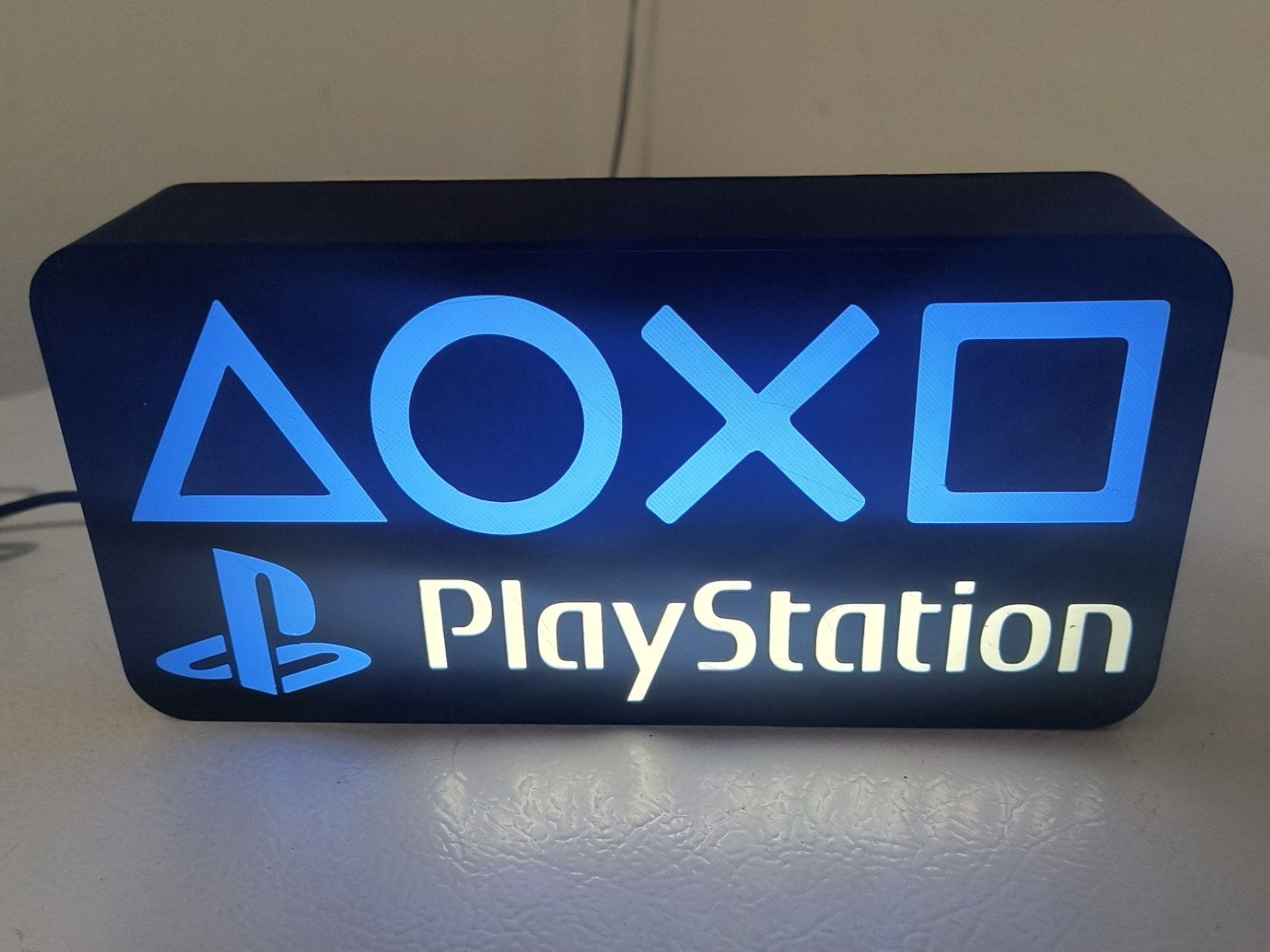 Lampade: Light Box/Logo Lumineux PlayStation Boutons- USB – Nuovo e nell'imballaggio originale da Yvorne venduto da Bocchino_1291