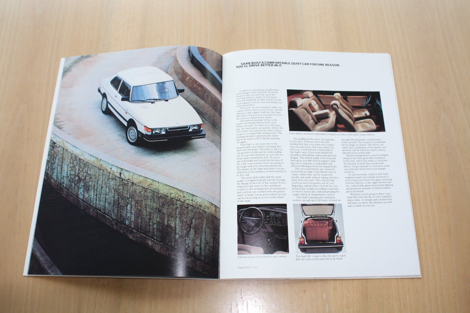 Saab Documenti: Saab 900 USA Prospekt 1986 – Usato da Wikon venduto da erwin400 4