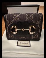 Gucci Horsebit Denim Portemonnaie