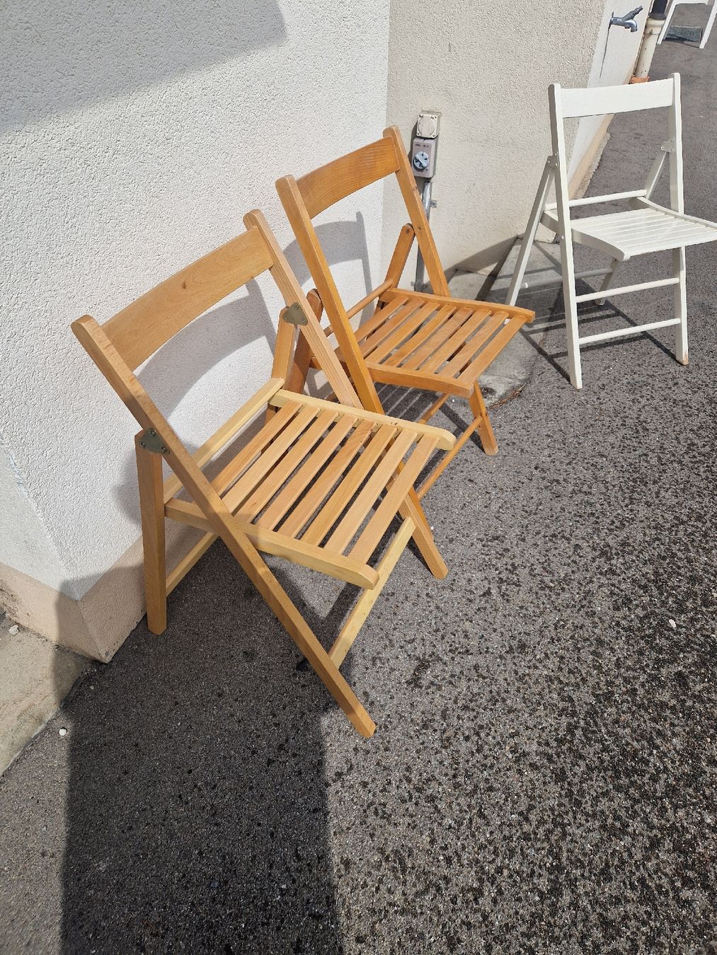 Stühle: Klappstühle aus Holz, ideal für den Garten oder Balkon – Gebraucht aus Mörigen von Clio111 5