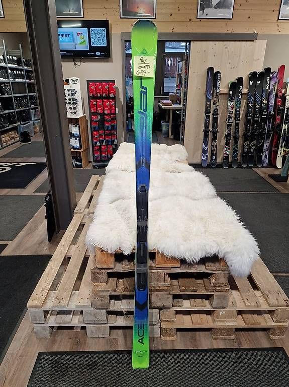 Sci: ELAN ACE SCX FX SKI inkl. BINDUNG EMX 12.0 – Usato da Grindelwald venduto da Backdoor_Shop