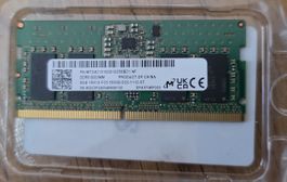 RAM DDR5 SODIMM 8GB 1RX16 PC5-5600B-SC0-1110-XT