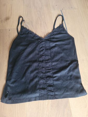 Top Gothic Punk Metal Gr XL