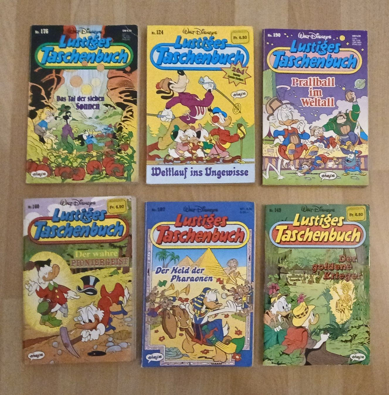 Comics: LTB - Lustiges Taschenbuch (6x) – Gebraucht aus Ueberstorf von tibolini