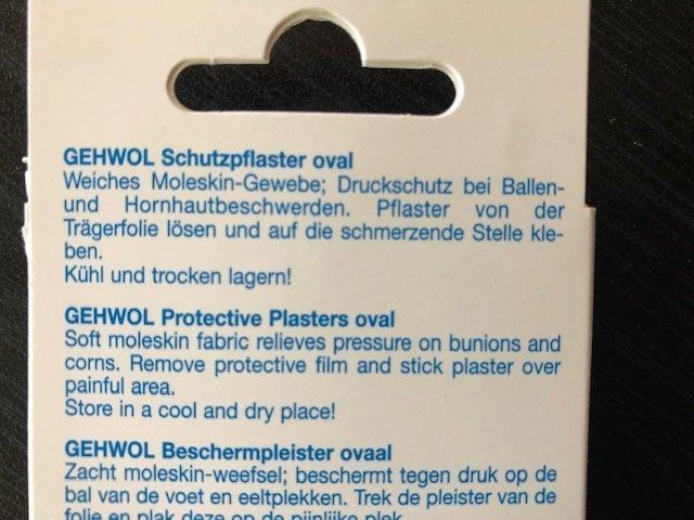 Pedicure: GEHWOHL Schutzpflaster oval – Nuovo e nell'imballaggio originale da Nottwil venduto da Frontal 2