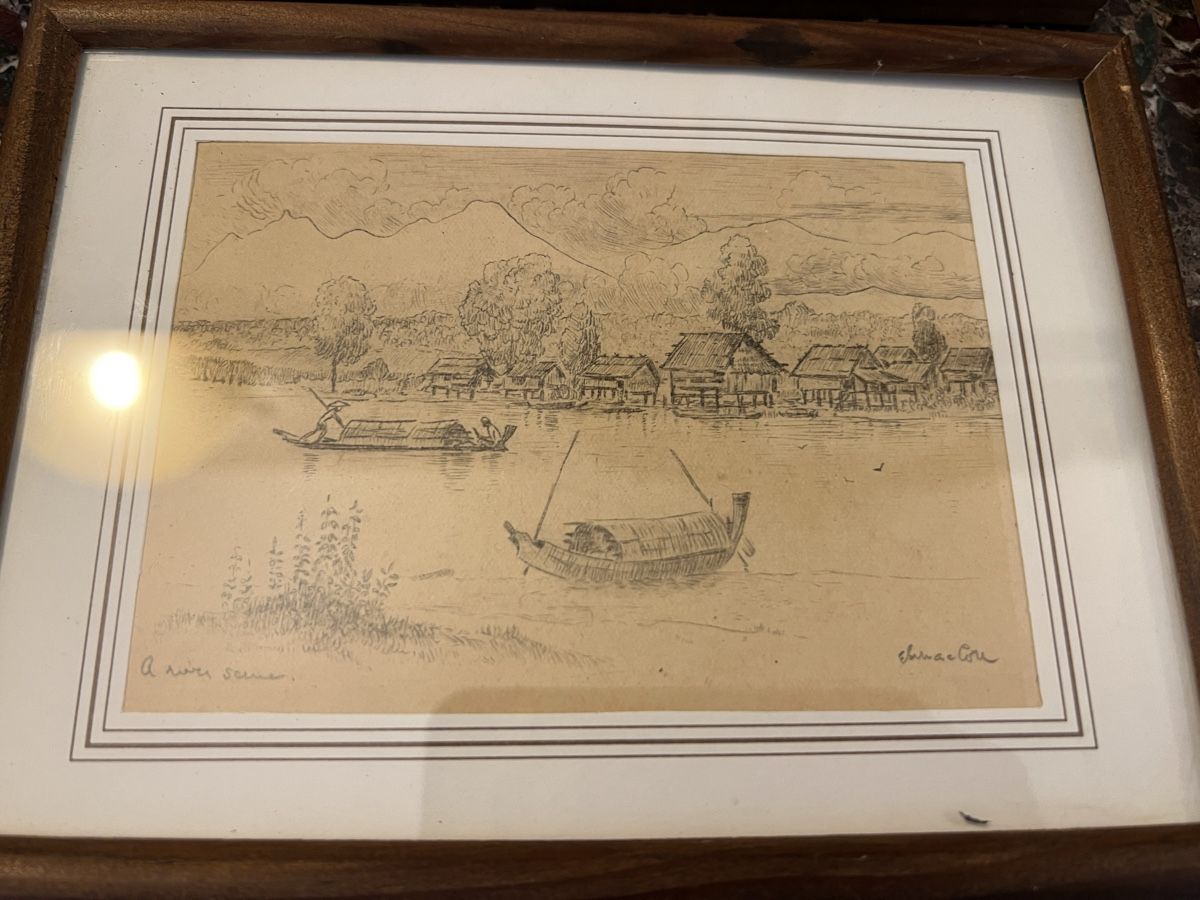 Dipinti: Eric Gordon MacColl Etching signed – Usato da Lausanne venduto da NYC67 5