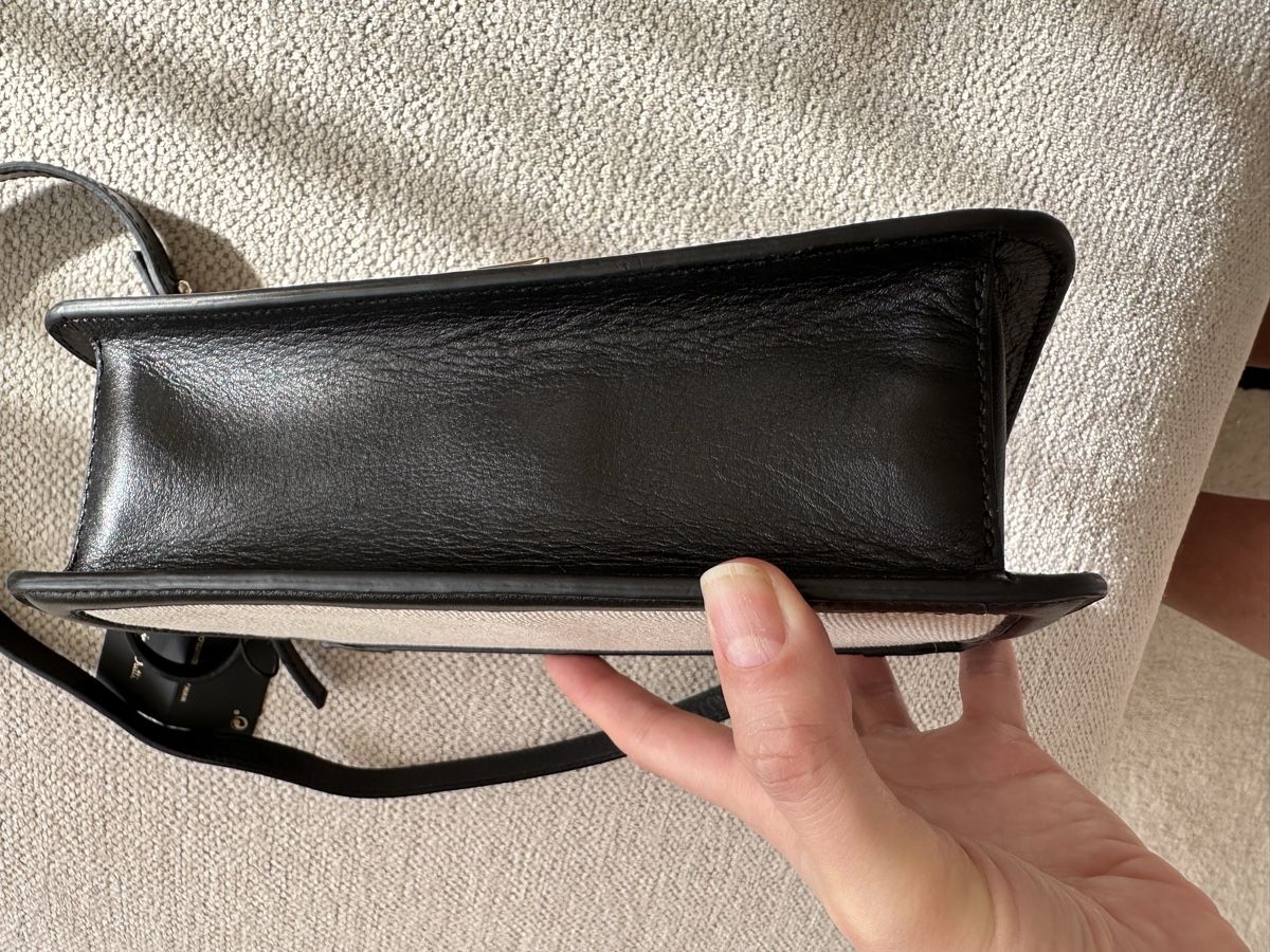 Borse da donna: Small bag leather-textile  – Usato da Adliswil venduto da Maro_7 3