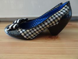Pumps Karomuster mit Schleife (Poetic Licence) 40