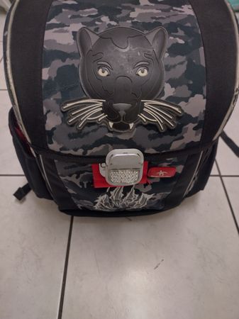 Schulthek , Schulranzen schwarz Puma