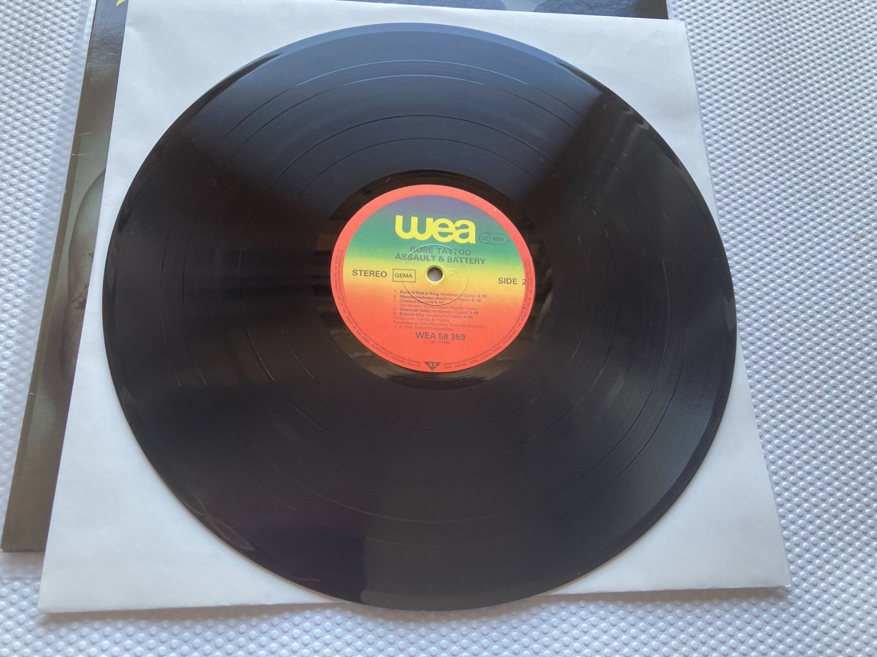 Dischi in vinile: Rose Tattoo – Usato da Aarwangen venduto da Jukebox3 6