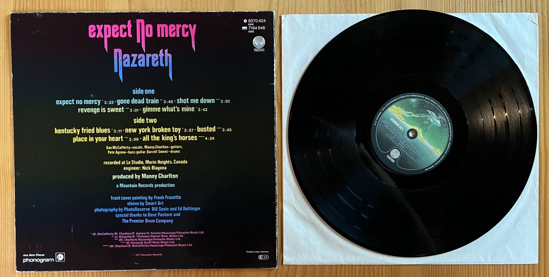 Schallplatten: Nazareth – Expect No Mercy – Gebraucht aus Gelterkinden von RoxyRock 1