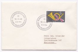 1948, Beleg mit Sonderstempel