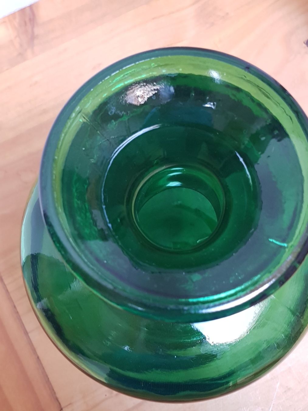 Caraffe: Vintage grüne Glaskaraffe-Dekanter – Usato da Lengnau BE venduto da Mango888 5