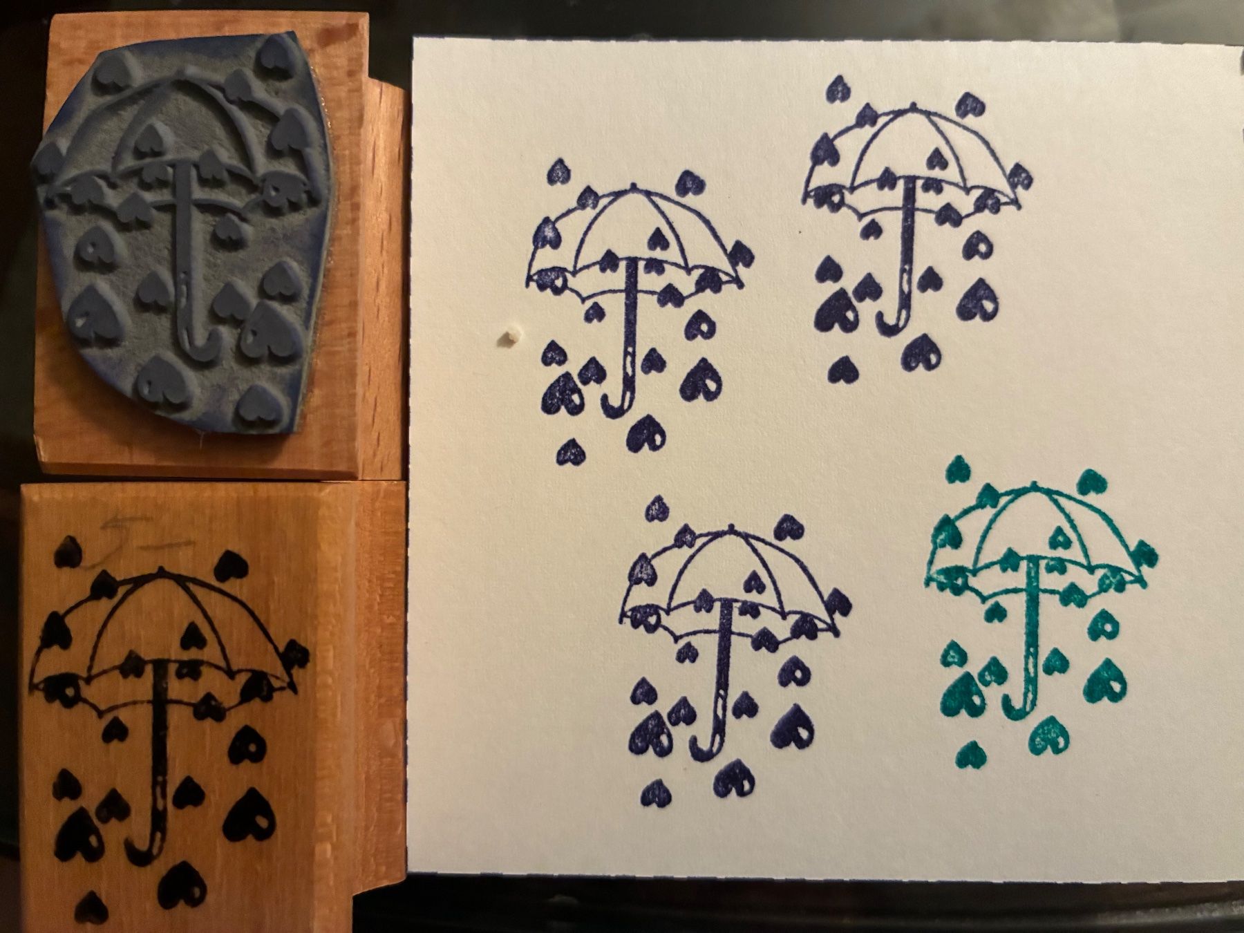 Timbri: Stempel Weihnachtskorb mit Tannenzweigen Holzstempel – Nuovo (secondo la descrizione) da Oberrüti venduto da Jomaru 3