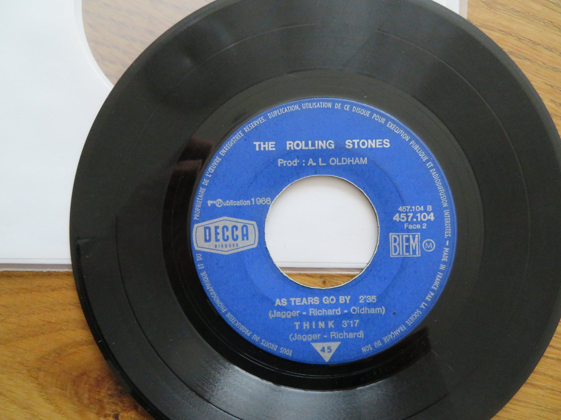 Dischi in vinile: Rolling Stones Single Schallplatte 19th Nervous Breakdown – Nuovo (secondo la descrizione) da Zürich venduto da max_cp5f