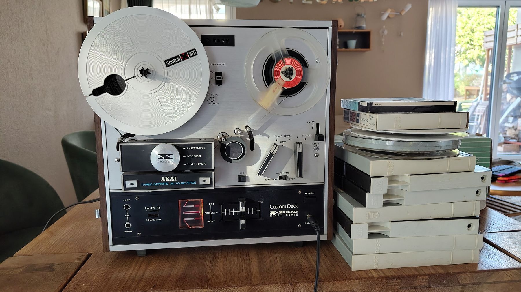 Akai Appareils à bandes: Akai Custom Deck X-200D – D'occasion à Vilars NE par Filomusic