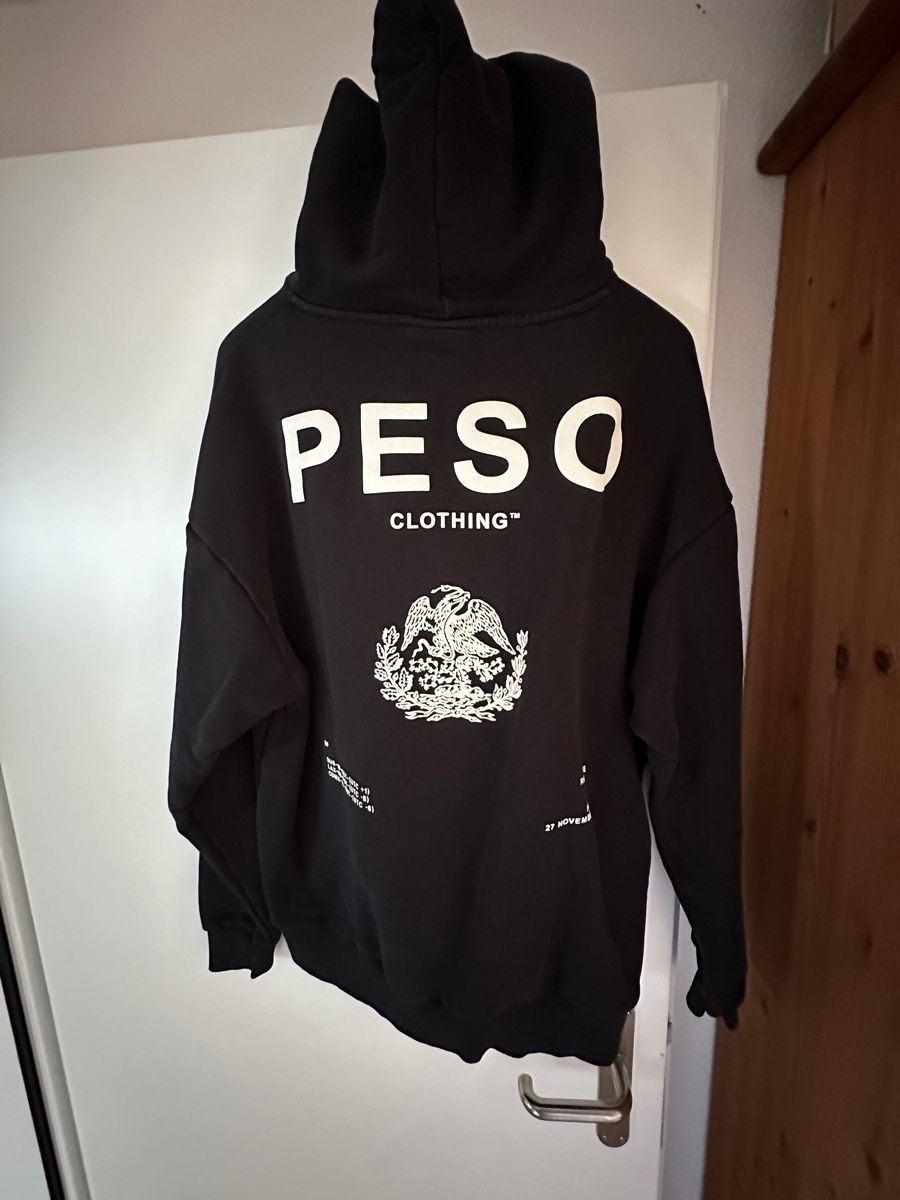Peso Pullover Schwarzer Peso Hoodie Peso Bulletproof Hoodie Black