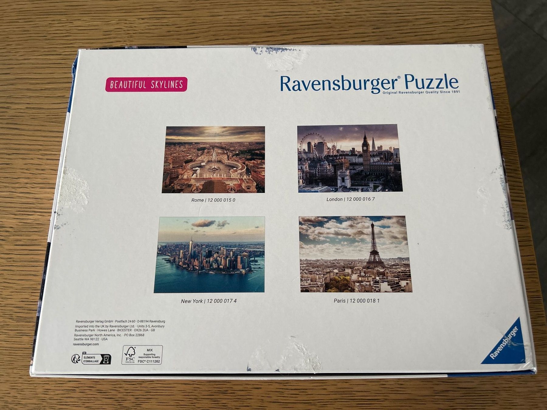 Puzzle: Puzzles 1000 Teile, 2 Stück – Usato da Inwil venduto da Madaco 4