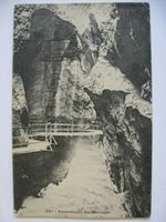 AK  Aareschlucht bei Meiringen
