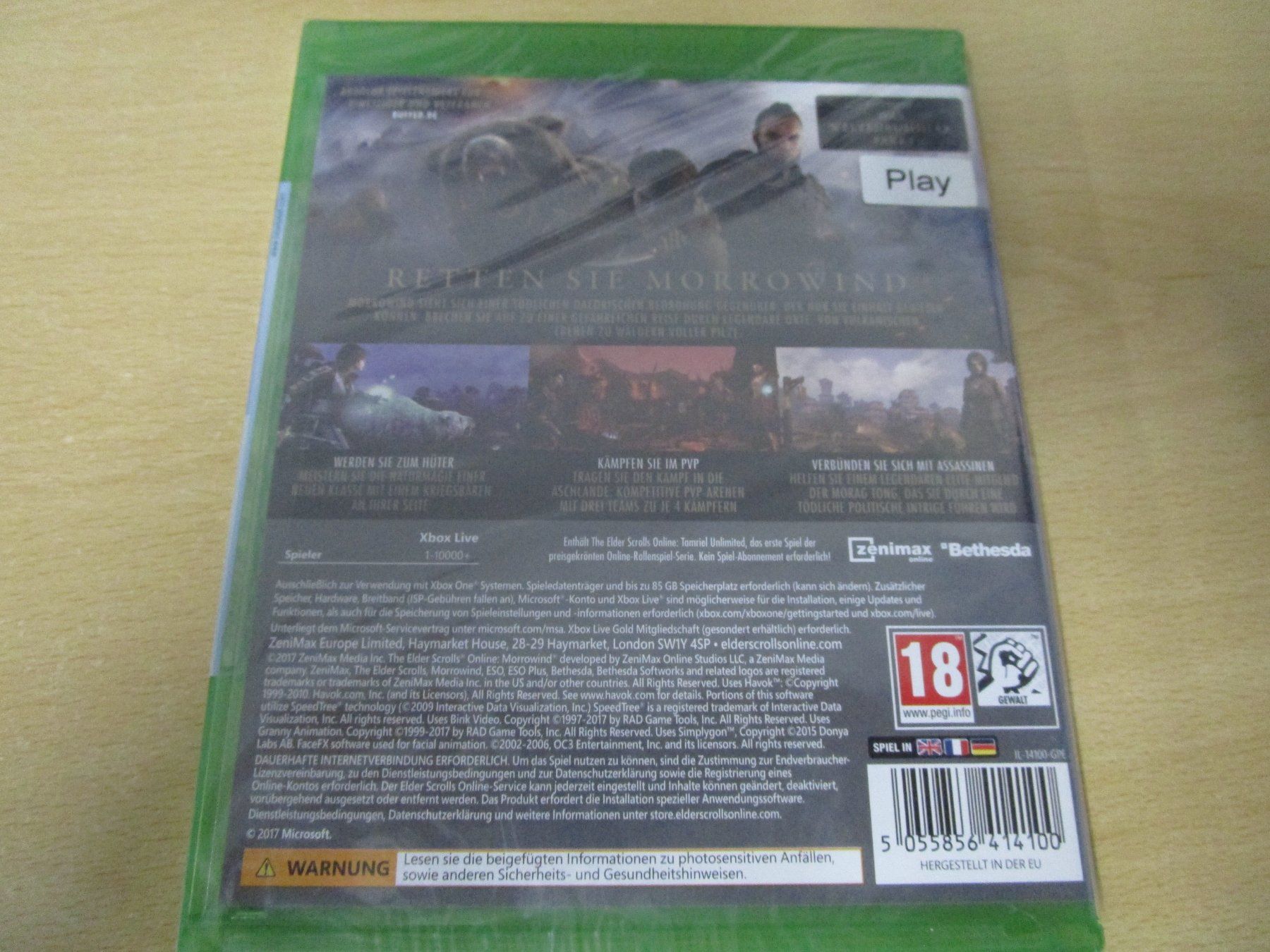 Microsoft Spiele: The Elders Scrolls Online Morrowind - Xbox One - NEUWARE – Neu und originalverpackt aus Goldau von agestuffer 1