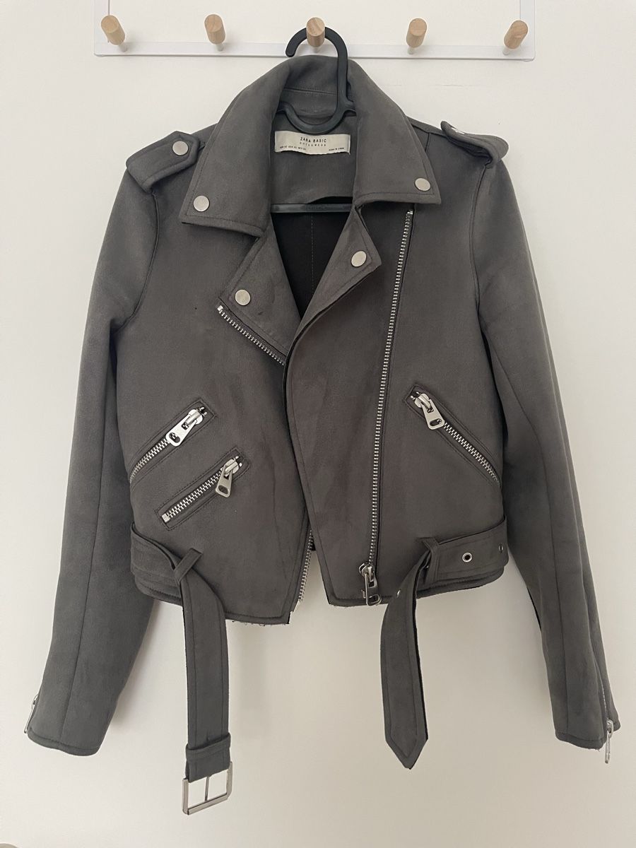 Zara Giacche: Zara Basic Jacke, grau, Grösse XS – Nuovo (secondo la descrizione) da Stallikon venduto da oez6e