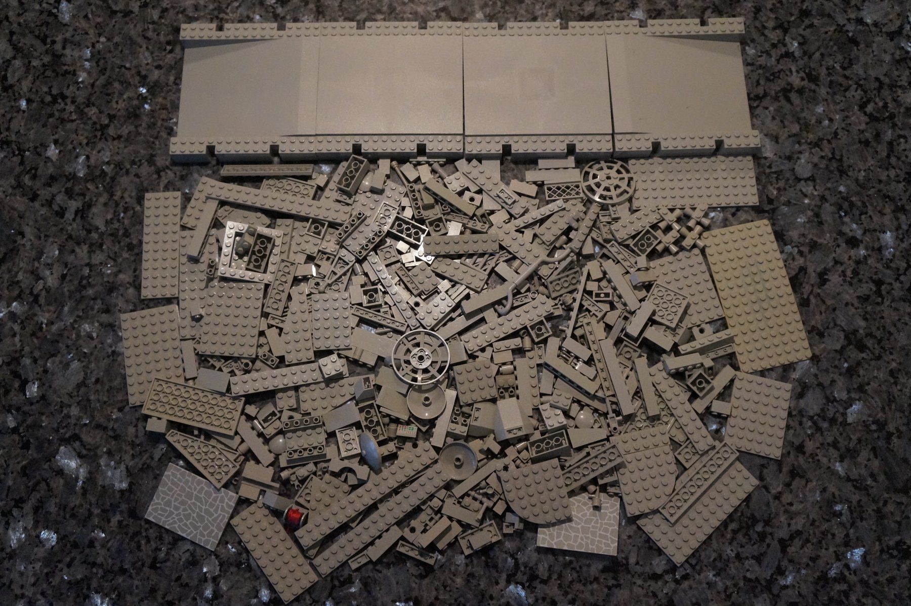 Lego Giocattoli: Lego Lot in der Farbe althellgrau. – Usato da bronschhofen venduto da blackpearl01