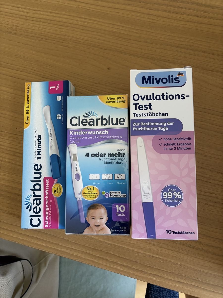 Medizinische Geräte: Ovulations- und Schwangerschaftstests – Neu und originalverpackt aus Zürich von ber_r6hd