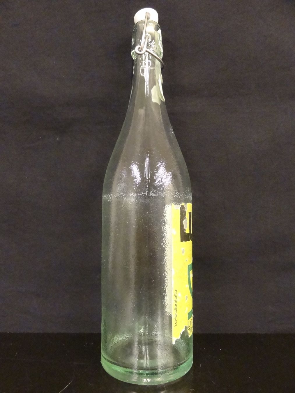 Bicchieri, Caraffe & Bottiglie: alte Flasche LUPO LIMONADE 1965 – Usato da Kerzers venduto da Flaschenposten 4