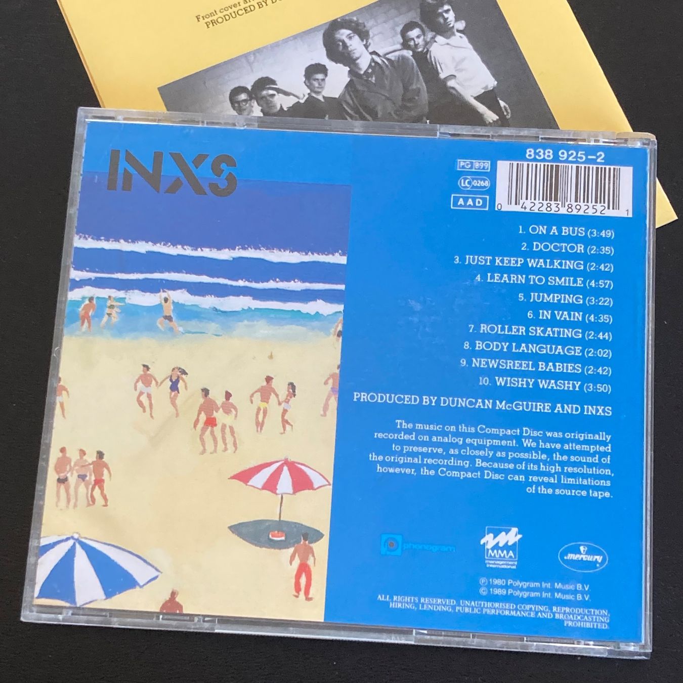 CD: INXS - s/t | New Wave – Usato da Bern venduto da Ntsamina 1