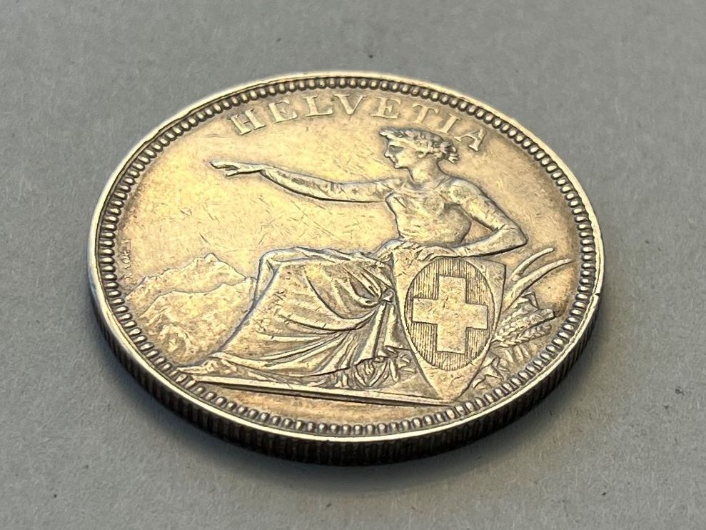 Toutes les monnaies: 5 Franken 1874 B. – D'occasion à Tägerwilen par Beata1sager 3