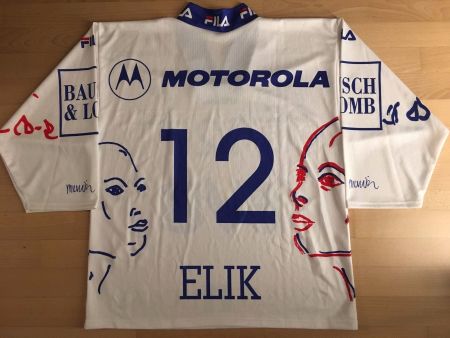 EV ZUG # 12 TODD ELIK TRIKOT EVZ FILA MEDIUM