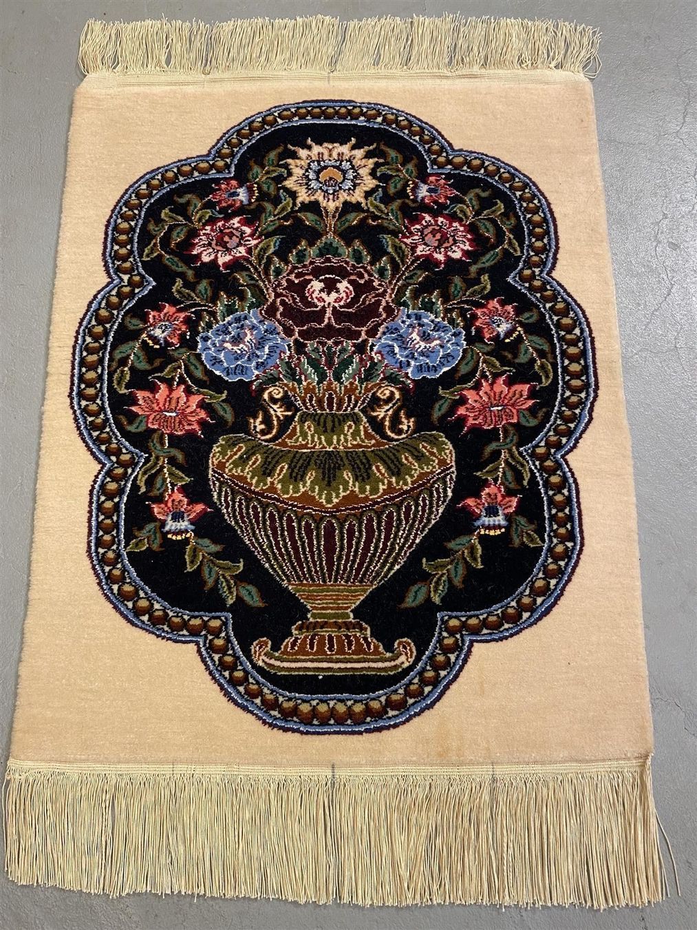 Tappeti: Bewundernswerter feiner Perfekter Tabriz Seide mit Korkwolle – Usato da Steinhausen venduto da Super05