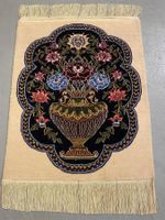 Bewundernswerter feiner Perfekter Tabriz Seide mit Korkwolle