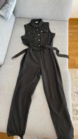 Jumpsuit schwarz ärmellos Grösse M top Zustand