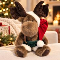 NEU Boyds Weihnachts Elch Plüschtier Sammlerstück 40 cm