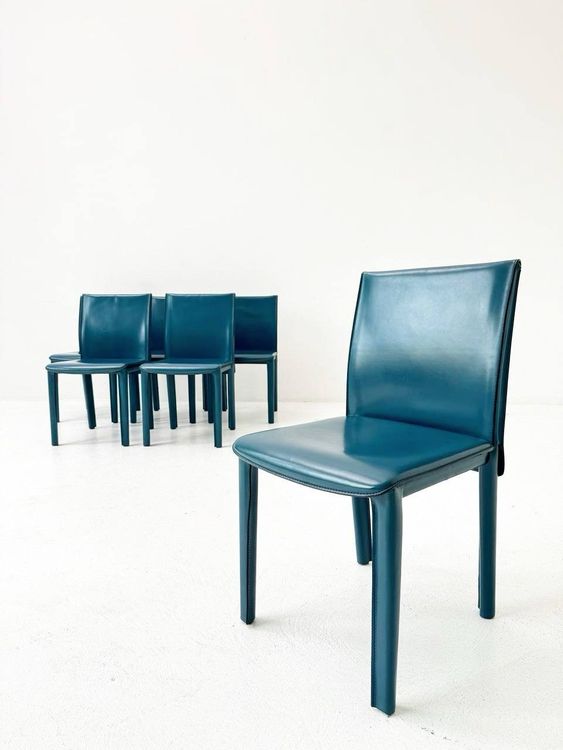 Italienische Designer Sthle Leder