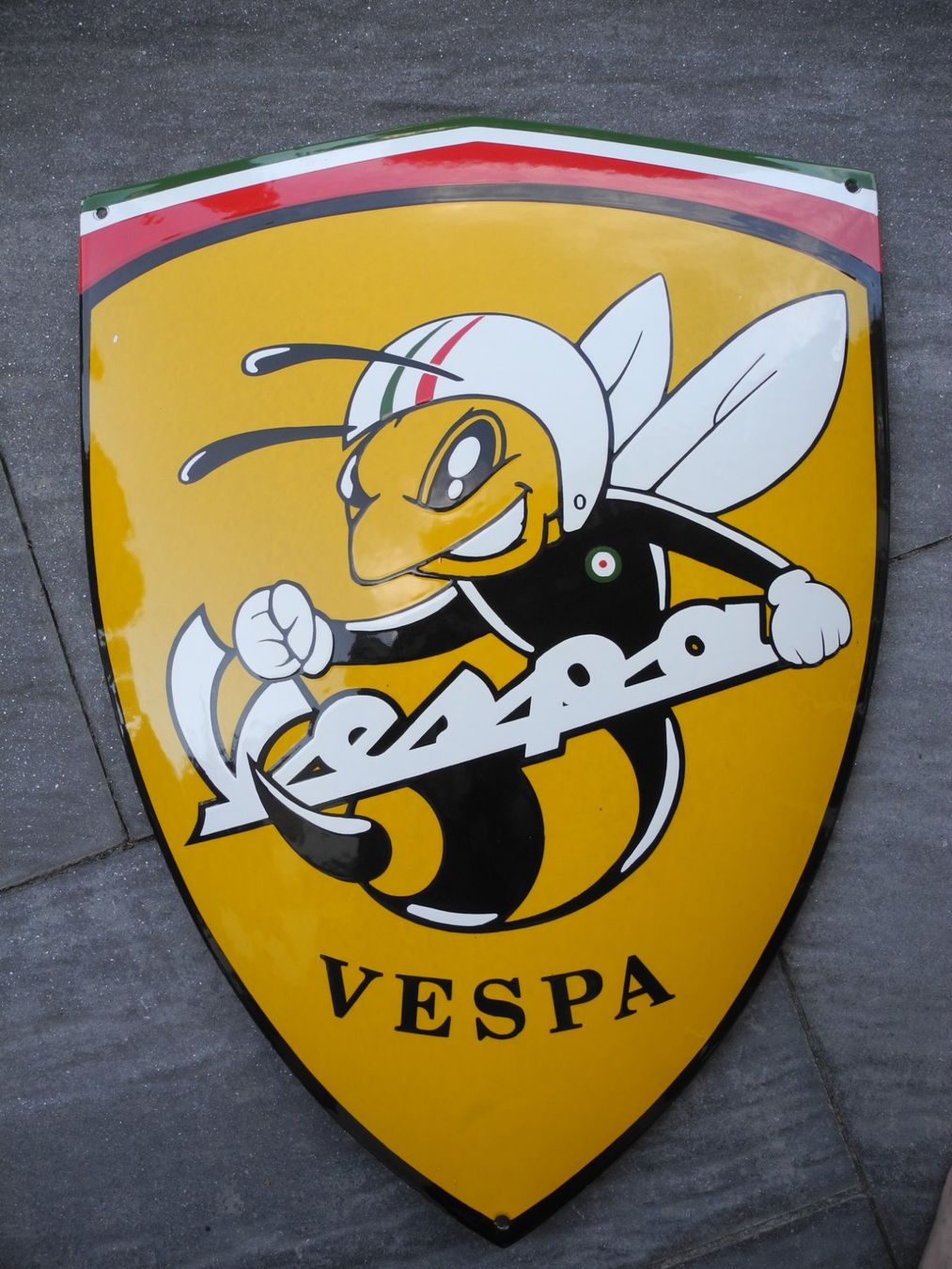 Vespa Ecriteaux: VESPA EMAILSCHILD – Neuf (Voir description) à Reinach AG par Huckleberrysix