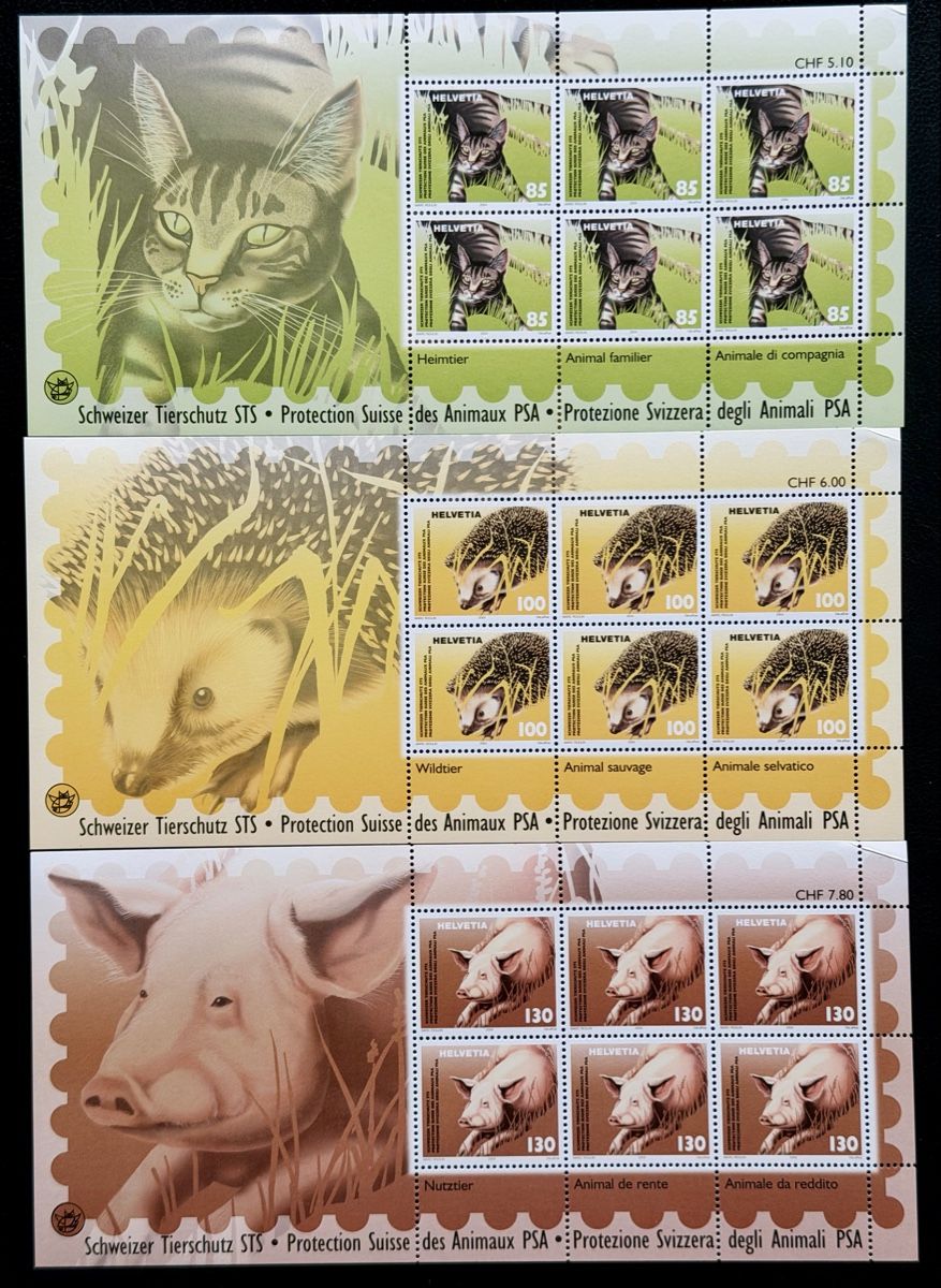 Tutti i francobolli: Frankatur CHF 100.- postfrische Bogen – Nuovo (secondo la descrizione) da Glattbrugg venduto da Artos67 2