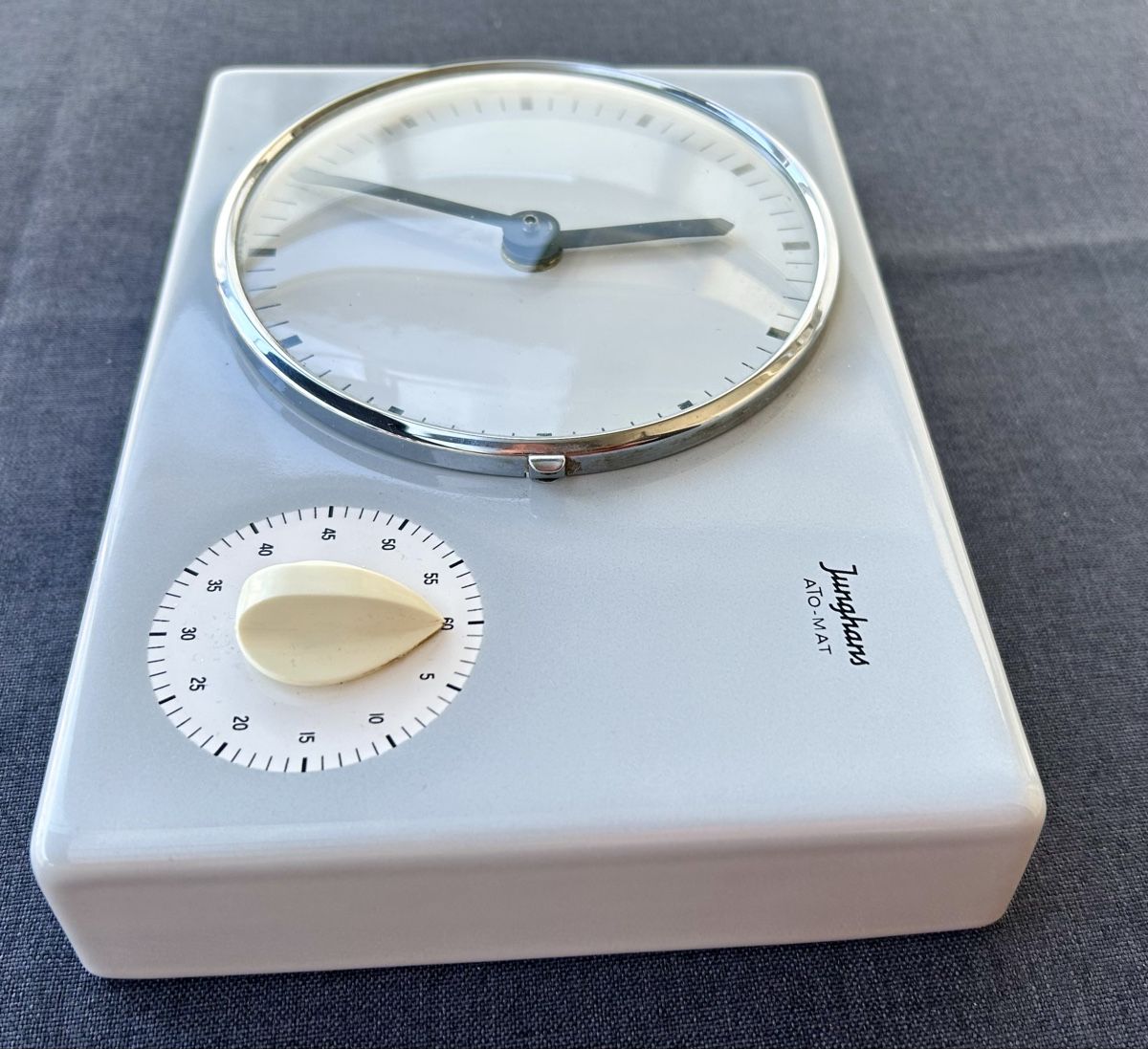 Junghans Orologi: Junghans Ato-mat Wanduhr Max Bill – Usato da Frauenfeld venduto da Colonia64 5